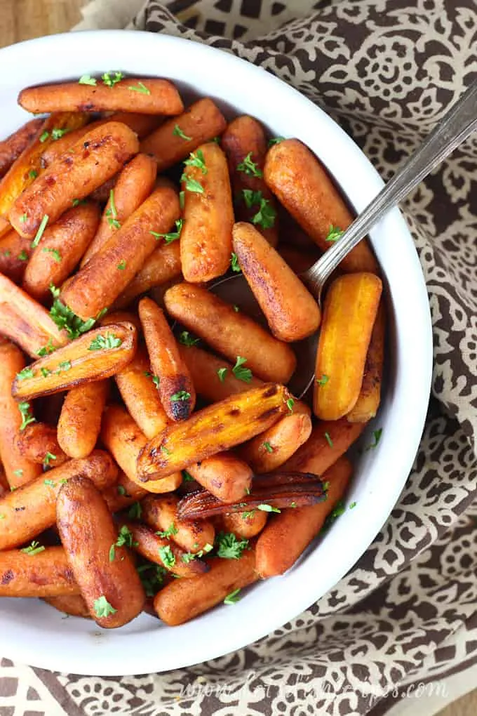 Carrots Glazed With Balsamic Vinegar And