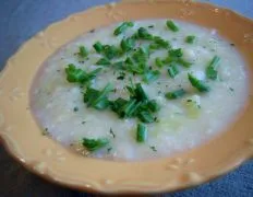 Cauliflower And Parmesan Soup