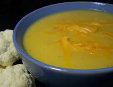 Cauliflower Cheddar Soup