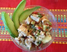 Ceviche Fish And/Or Shrimp
