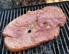 Charcoal Grilled Sugared Ham