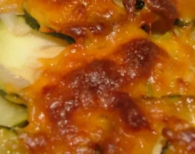 Cheddar Zucchini Casserole