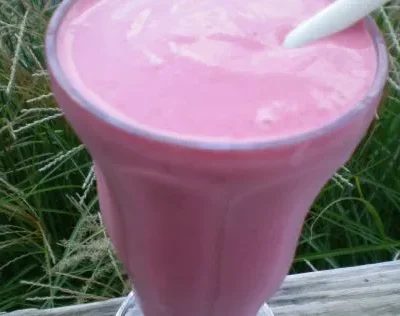 Cheese And Fruit Smoothie