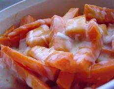 Cheese And Honey Glazed Carrots
