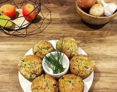 Cheese And Spinach Muffins