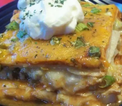 Cheese Enchilada Stack