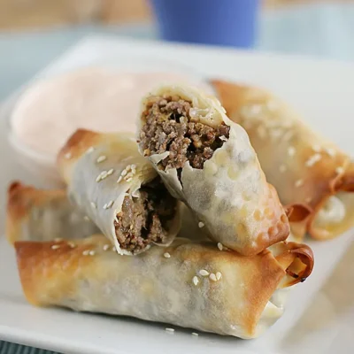 Cheeseburger Rolls Oamc