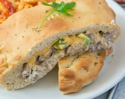 Cheesesteak Calzone