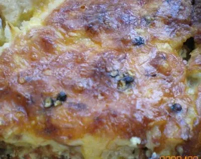 Cheesy Bacon &Amp; Sausage Breakfast