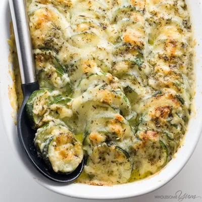 Cheesy Baked Zucchini Casserole Recipe - Family Favorite