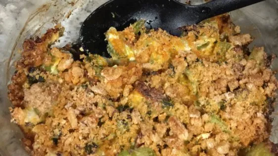 Cheesy Broccoli Casserole Low Carb