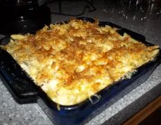 Cheesy Leftover Ham Casserole