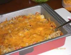 Cheesy Mexican-Style Spicy Rice Bake Recipe