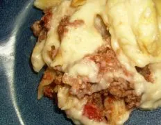 Cheesy Pastitsio