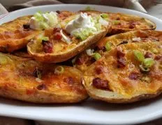 Cheesy Pepperoni Potato Skins