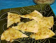 Cheesy Pita Chips