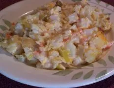 Cheesy Potato Leek Casserole Bake