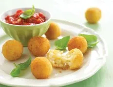 Cheesy Rice Balls