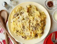 Cheesy Spaghetti Squash With Sausage