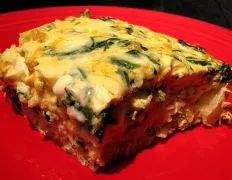 Cheesy Spinach Casserole