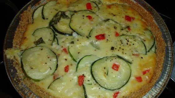 Cheesy Zucchini Quiche