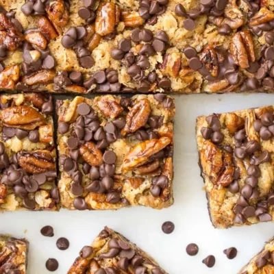 Cherry Chocolate Oat Bars