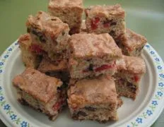 Cherry Fig Bars