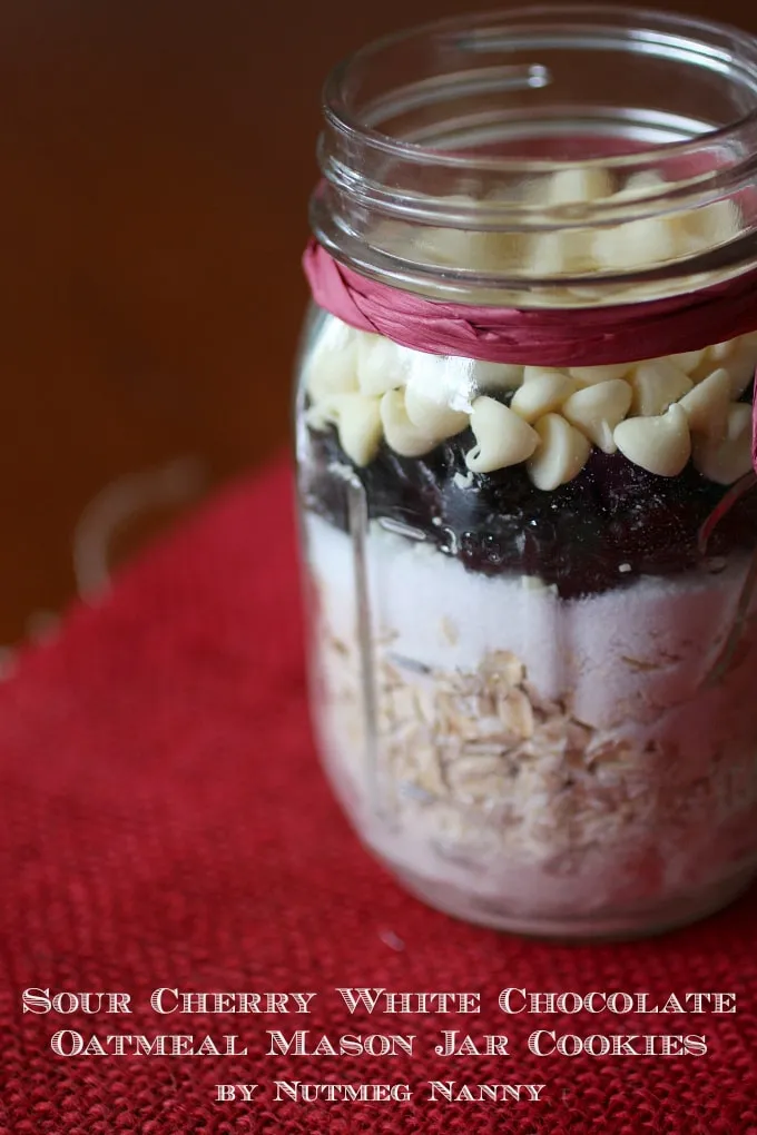 Cherry-Infused White Chocolate Cookie Mix: Perfect Jar Gift Recipe