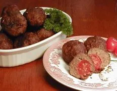 Cherry Tomato Meatballs