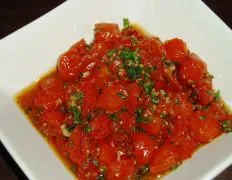 Cherry Tomatoes Persillade