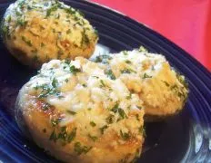 Chevre Cheese Stuffed Mushrooms