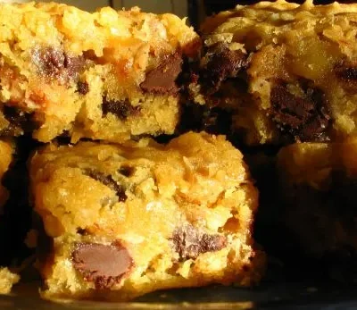 Chewy Chocolate- Coconut Bars