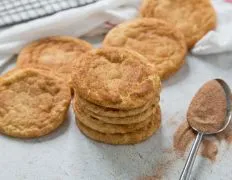 Chewy Cinnamon Sugar Snickerdoodle Cookies Recipe
