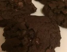 Chewy Double Chocolate Cookies