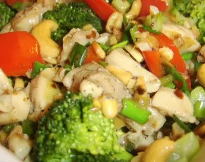 Chicken And Cashew Stir-Fry