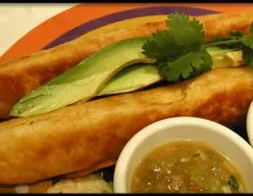 Chicken And Cheese Flautas