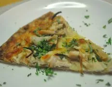 Chicken And Herb White Pizza
