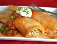 Chicken And Spinach Enchiladas