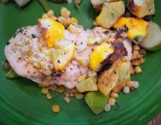 Chicken And Summer Squash Packets
