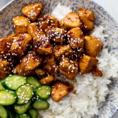 Chicken And Teriyaki Sauce