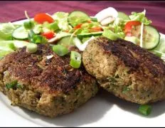 Chicken And Vegetable Burger Patties