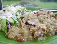 Chicken And Wild Rice Slow Cooker Dinner