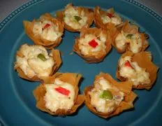 Chicken Appetizer In Phyllo Cups