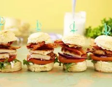 Chicken Bacon Ranch Sliders