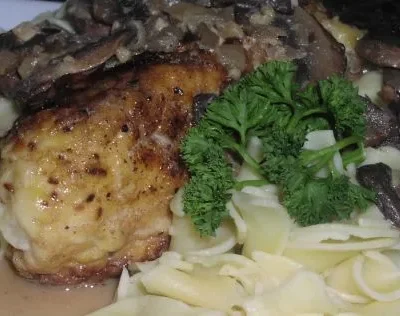 Chicken Breasts In Lemon Mushroom Sauce