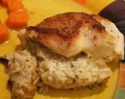 Chicken Breasts Stuffed With Artichokes
