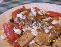 Chicken Breasts With Feta And Tomato