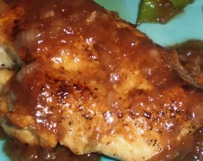 Chicken Breasts With Vinegar Sauce - Guyana -