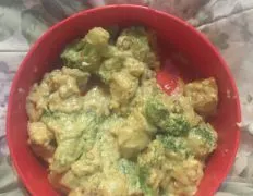 Chicken Broccoli Alfredo -Low
