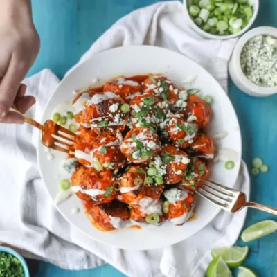 Chicken Buffalo Meatballs